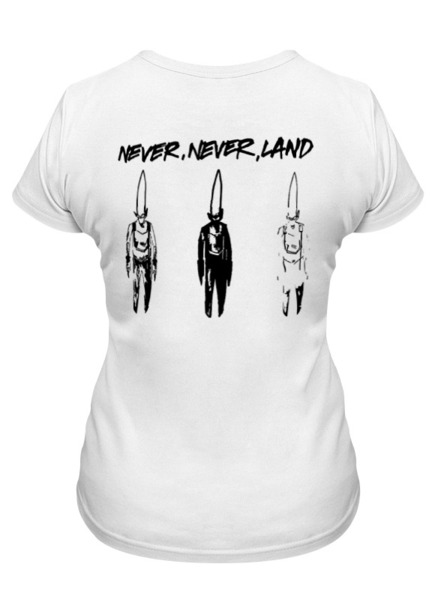 Заказать женскую футболку в Москве. Футболка классическая UNKLE / Never, Never, Land от OEX design - готовые дизайны и нанесение принтов.