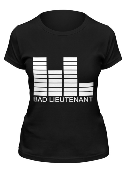 Заказать женскую футболку в Москве. Футболка классическая Bad Lieutenant от OEX design - готовые дизайны и нанесение принтов.
