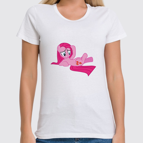 Заказать женскую футболку в Москве. Футболка классическая My Little Pony от manhunt7 - готовые дизайны и нанесение принтов.
