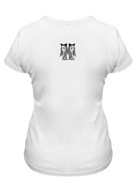 Заказать женскую футболку в Москве. Футболка классическая Озадаченный Джо от Kelli Relli - готовые дизайны и нанесение принтов.