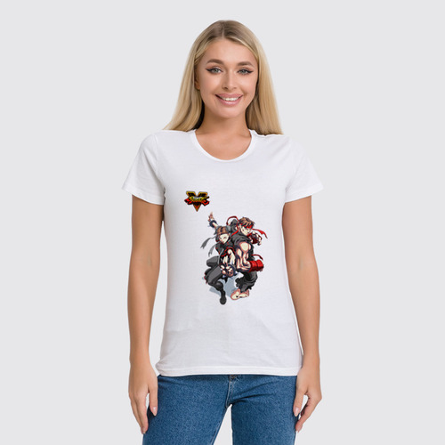 Заказать женскую футболку в Москве. Футболка классическая Street Fighter V Characters от Fix Print - готовые дизайны и нанесение принтов.