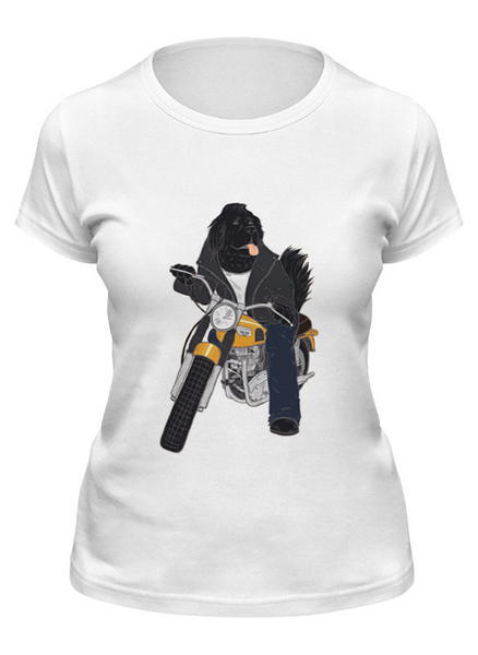 Заказать женскую футболку в Москве. Футболка классическая Рокер  от T-shirt print  - готовые дизайны и нанесение принтов.