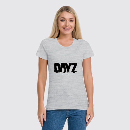 Заказать женскую футболку в Москве. Футболка классическая DayZ T-shirt от v1rtu - готовые дизайны и нанесение принтов.