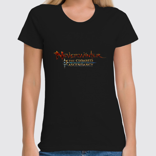 Заказать женскую футболку в Москве. Футболка классическая  Neverwinter от THE_NISE  - готовые дизайны и нанесение принтов.
