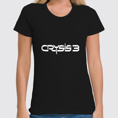Заказать женскую футболку в Москве. Футболка классическая Crysis 3 от THE_NISE  - готовые дизайны и нанесение принтов.