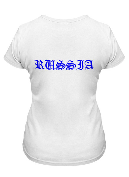Заказать женскую футболку в Москве. Футболка классическая Матрешка от Acid Kiss - готовые дизайны и нанесение принтов.