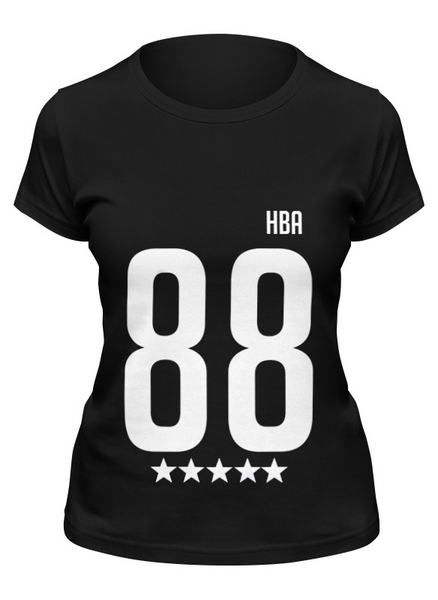 Заказать женскую футболку в Москве. Футболка классическая HOOD BY AIR 88 ROCKY от vavleg - готовые дизайны и нанесение принтов.