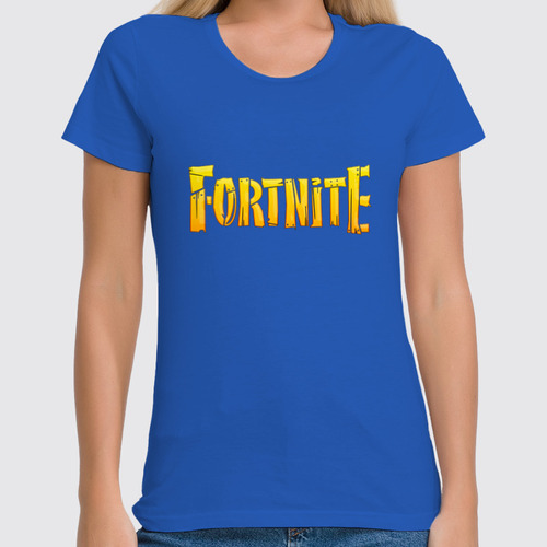 Заказать женскую футболку в Москве. Футболка классическая FORTNITE от balden - готовые дизайны и нанесение принтов.