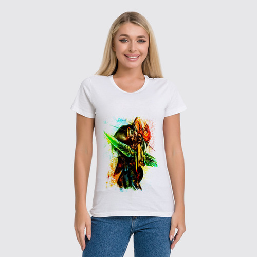 Заказать женскую футболку в Москве. Футболка классическая Windrunner art  от ___Maks___ПоповLP . - готовые дизайны и нанесение принтов.