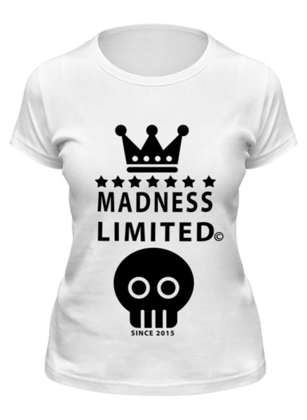 Заказать женскую футболку в Москве. Футболка классическая Madness от Pinky-Winky - готовые дизайны и нанесение принтов.