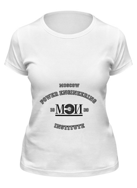 Заказать женскую футболку в Москве. Футболка классическая Мэи от dyzel - готовые дизайны и нанесение принтов.
