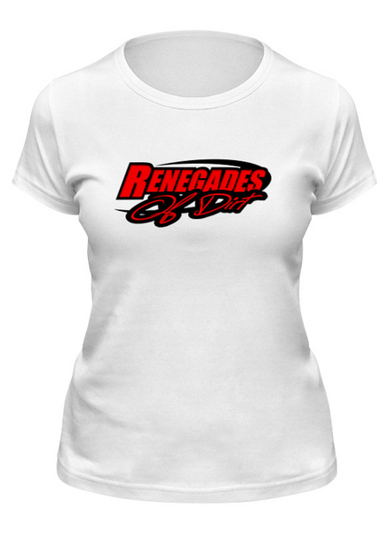 Заказать женскую футболку в Москве. Футболка классическая Renegades от THE_NISE  - готовые дизайны и нанесение принтов.