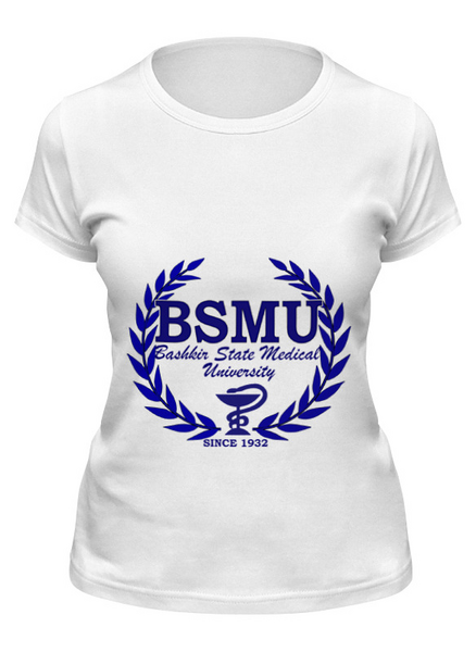 Заказать женскую футболку в Москве. Футболка классическая Без названия от bsmu - готовые дизайны и нанесение принтов.
