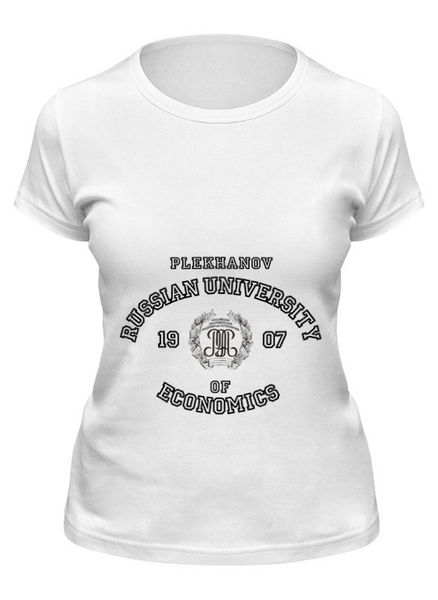 Заказать женскую футболку в Москве. Футболка классическая Рэу от dyzel - готовые дизайны и нанесение принтов.