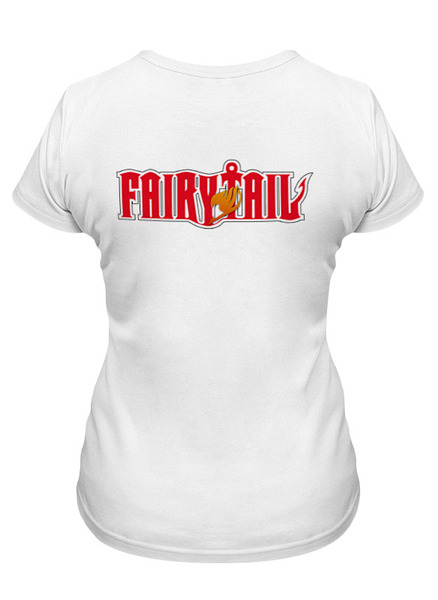 Заказать женскую футболку в Москве. Футболка классическая Fairy Tail от Y L - готовые дизайны и нанесение принтов.