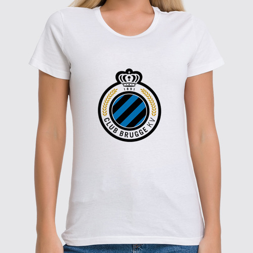 Заказать женскую футболку в Москве. Футболка классическая Brugge от THE_NISE  - готовые дизайны и нанесение принтов.