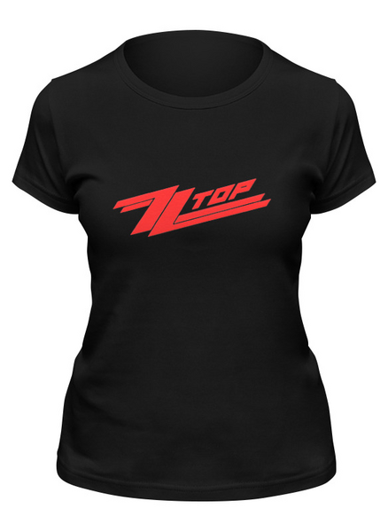 Заказать женскую футболку в Москве. Футболка классическая ZZ Top от BURNSHIRTS - готовые дизайны и нанесение принтов.