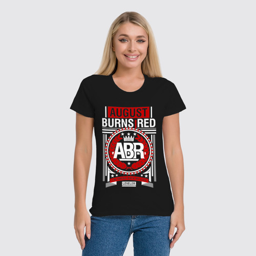 Заказать женскую футболку в Москве. Футболка классическая August Burns Red от geekbox - готовые дизайны и нанесение принтов.