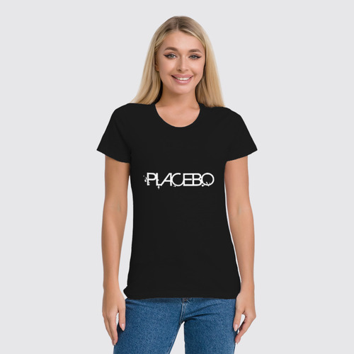 Заказать женскую футболку в Москве. Футболка классическая Placebo от Easy-store - готовые дизайны и нанесение принтов.