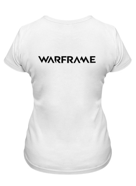 Заказать женскую футболку в Москве. Футболка классическая Warframe от THE_NISE  - готовые дизайны и нанесение принтов.