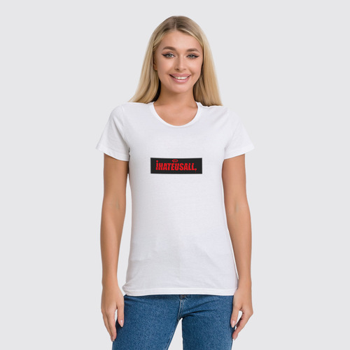 Заказать женскую футболку в Москве. Футболка классическая Classic Pulso Design от maxpulso  - готовые дизайны и нанесение принтов.