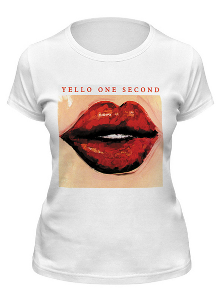 Заказать женскую футболку в Москве. Футболка классическая Yello от Fedor - готовые дизайны и нанесение принтов.