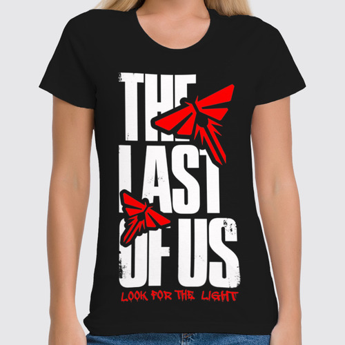 Заказать женскую футболку в Москве. Футболка классическая THE LAST OF US от geekbox - готовые дизайны и нанесение принтов.