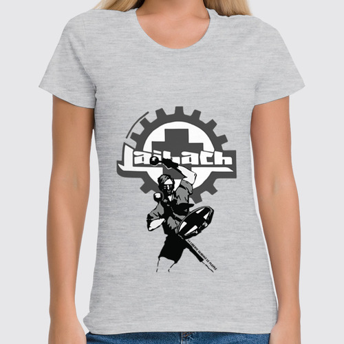 Заказать женскую футболку в Москве. Футболка классическая Laibach / Drummer Boy от OEX design - готовые дизайны и нанесение принтов.