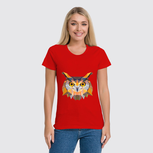 Заказать женскую футболку в Москве. Футболка классическая Сова - Striges от trend - готовые дизайны и нанесение принтов.