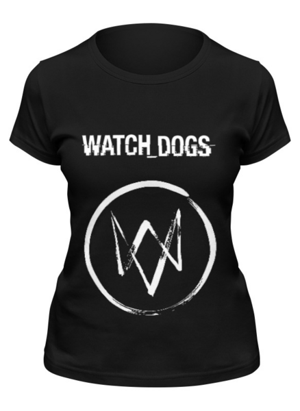 Заказать женскую футболку в Москве. Футболка классическая Watch_Dogs от snowi - готовые дизайны и нанесение принтов.