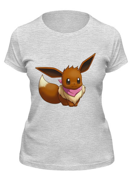 Заказать женскую футболку в Москве. Футболка классическая Eevee от Евгений Бобров - готовые дизайны и нанесение принтов.