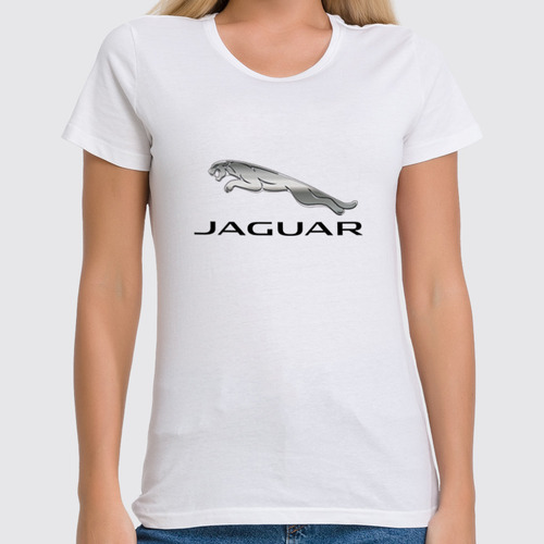 Заказать женскую футболку в Москве. Футболка классическая JAGUAR  от DESIGNER   - готовые дизайны и нанесение принтов.