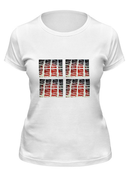 Заказать женскую футболку в Москве. Футболка классическая James Franco t-shirt от Sebastian Eloquent - готовые дизайны и нанесение принтов.