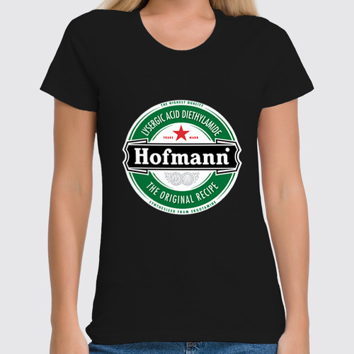 Заказать женскую футболку в Москве. Футболка классическая Хофман от printik - готовые дизайны и нанесение принтов.