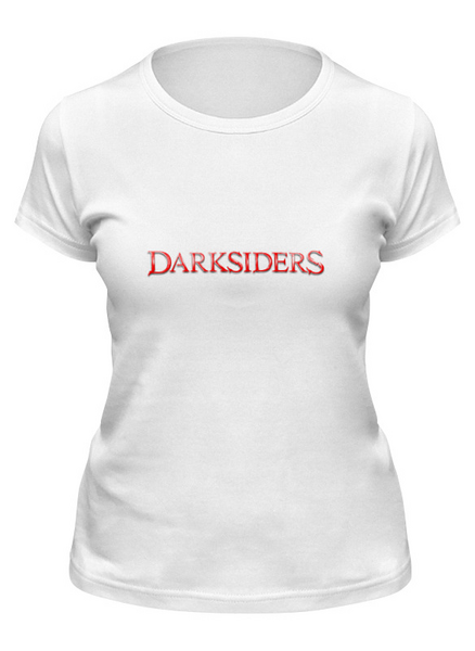 Заказать женскую футболку в Москве. Футболка классическая Darksiders от THE_NISE  - готовые дизайны и нанесение принтов.