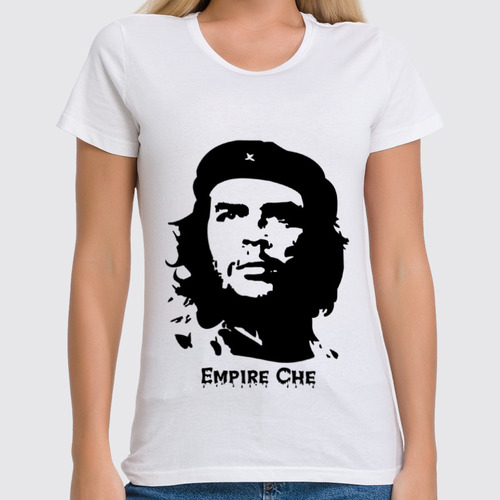 Заказать женскую футболку в Москве. Футболка классическая Empire Che от Танюшка Черевкова - готовые дизайны и нанесение принтов.