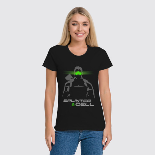 Заказать женскую футболку в Москве. Футболка классическая Splinter Cell от geekbox - готовые дизайны и нанесение принтов.