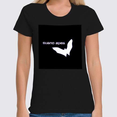 Заказать женскую футболку в Москве. Футболка классическая Guano Apes от Fedor - готовые дизайны и нанесение принтов.