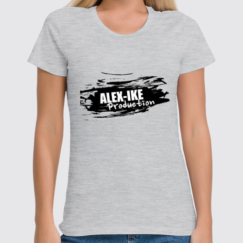 Заказать женскую футболку в Москве. Футболка классическая ALEX-IKE production от Алекс Ишутин - готовые дизайны и нанесение принтов.
