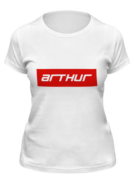 Заказать женскую футболку в Москве. Футболка классическая Arthur от THE_NISE  - готовые дизайны и нанесение принтов.