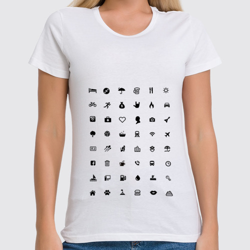 Заказать женскую футболку в Москве. Футболка классическая Trip Shirt by K.KARAVAEV от Design Ministry - готовые дизайны и нанесение принтов.