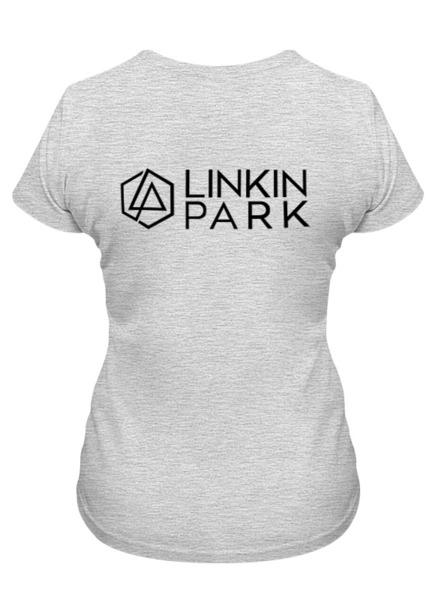 Заказать женскую футболку в Москве. Футболка классическая Linkin Park от THE_NISE  - готовые дизайны и нанесение принтов.