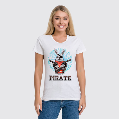 Заказать женскую футболку в Москве. Футболка классическая ☠ The Pirate ☠ от balden - готовые дизайны и нанесение принтов.