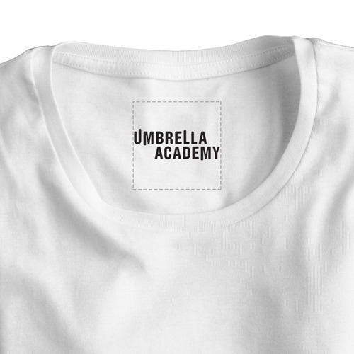 Заказать женскую футболку в Москве. Футболка классическая UMBRELLA ACADEMY от robus - готовые дизайны и нанесение принтов.