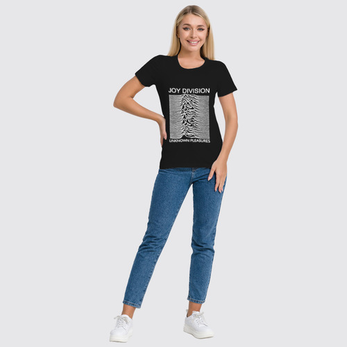 Заказать женскую футболку в Москве. Футболка классическая Joy Division от OEX design - готовые дизайны и нанесение принтов.