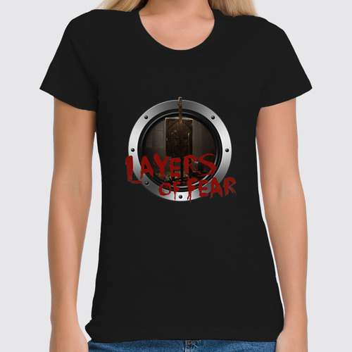 Заказать женскую футболку в Москве. Футболка классическая Layers of Fear от THE_NISE  - готовые дизайны и нанесение принтов.