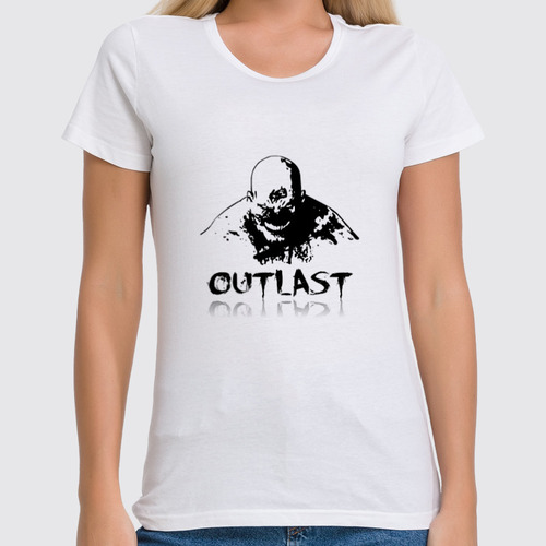 Заказать женскую футболку в Москве. Футболка классическая Outlast от THE_NISE  - готовые дизайны и нанесение принтов.