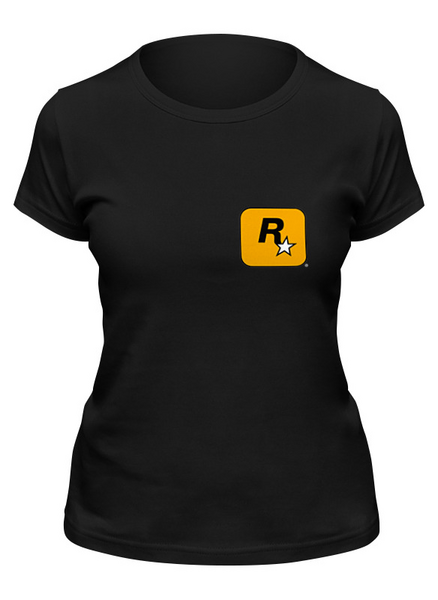 Заказать женскую футболку в Москве. Футболка классическая Rockstar Style от Nalivaev - готовые дизайны и нанесение принтов.
