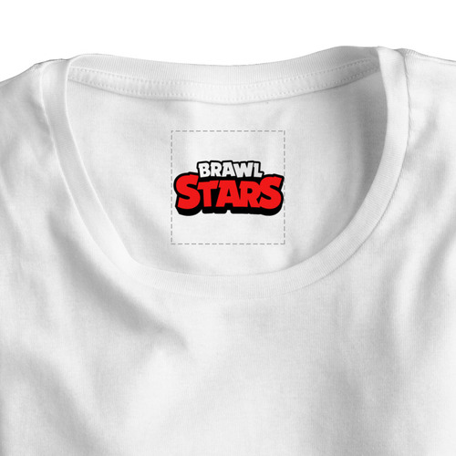Заказать женскую футболку в Москве. Футболка классическая BRAWL STARS от robus - готовые дизайны и нанесение принтов.