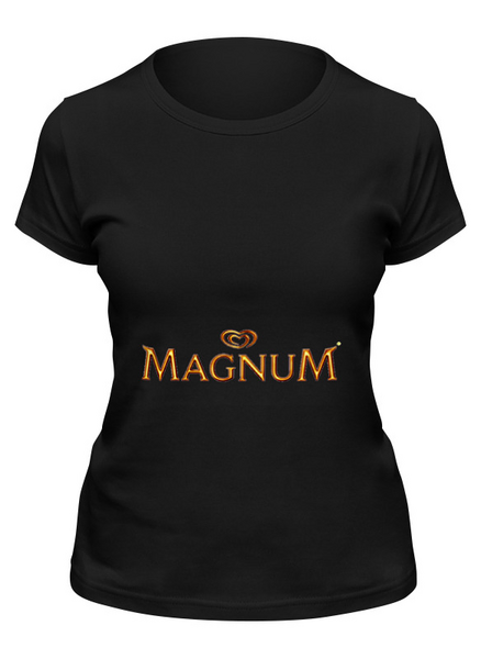 Заказать женскую футболку в Москве. Футболка классическая Magnum от Fedor - готовые дизайны и нанесение принтов.